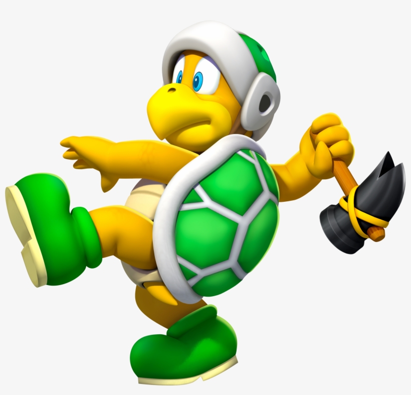 [19]added - Super Mario Hammer Bro, transparent png #946796