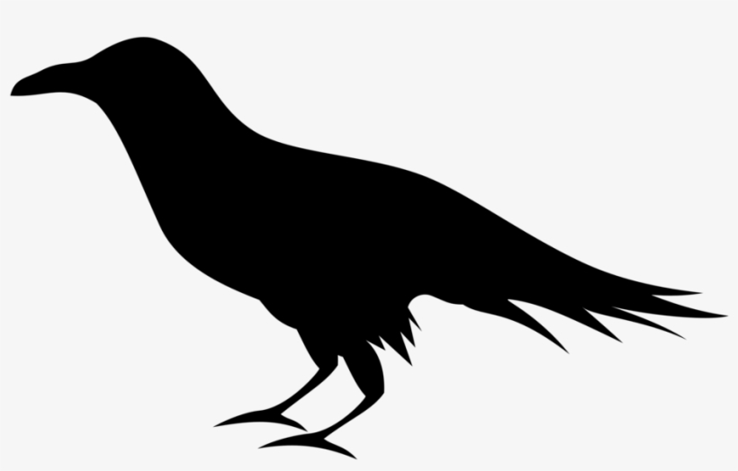 Raven Clipart Png Clip Library - Raven Clipart, transparent png #946917