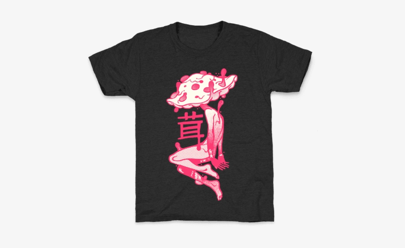 Mushroom Boy Kids T-shirt - Shirt, transparent png #946976
