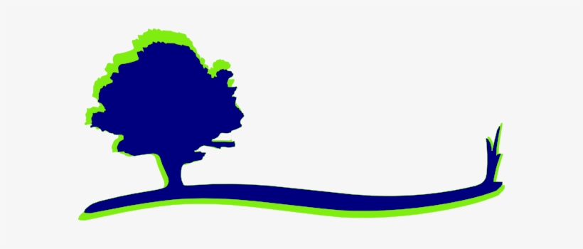 Original Png Clip Art File Tree Swoosh Blue Green Svg, transparent png #947029