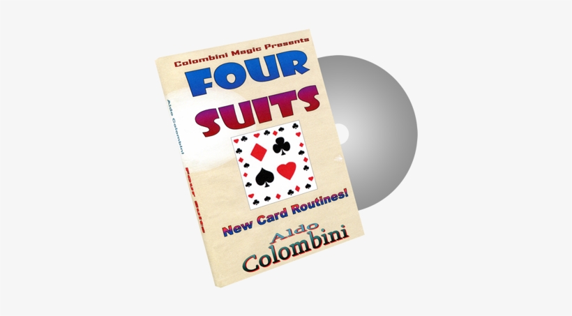 Four Suits By Wild-colombini Magic - Dvd, transparent png #947156