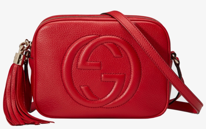 Gucci Soho Leather Disco Bag Red - Gucci Sling Bag Red, transparent png #947212