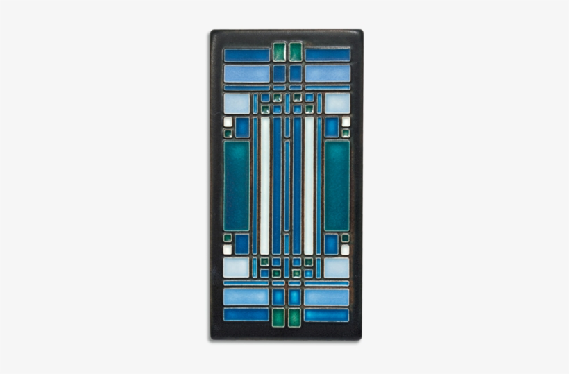 Skylight - Turquoise - Frank Lloyd Wright Tile Backsplash, transparent png #947362