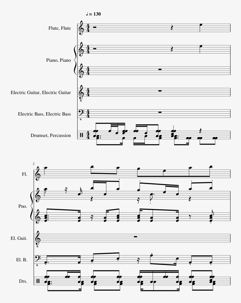 Lg-125445762 Sheet Music 1 Of 23 Pages - Owl City, transparent png #947585