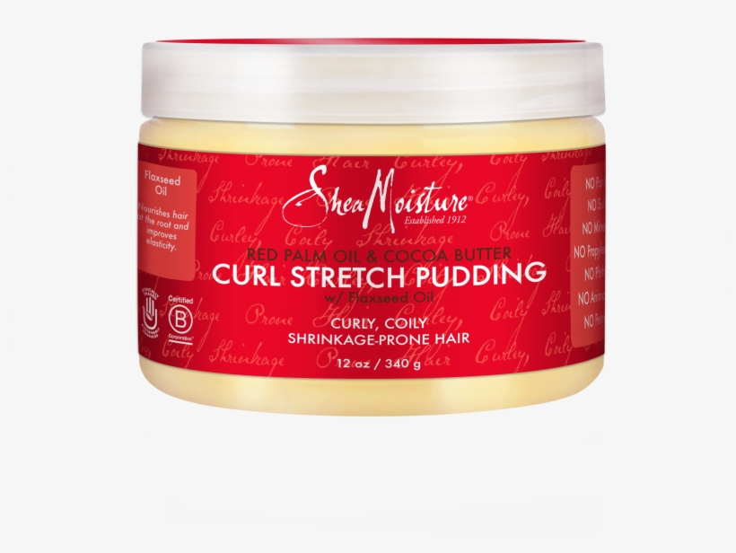 Red Palm Oil & Cocoa Butter Curl Stretch Pudding - Shea Moisture Curl Stretch Pudding, transparent png #947588