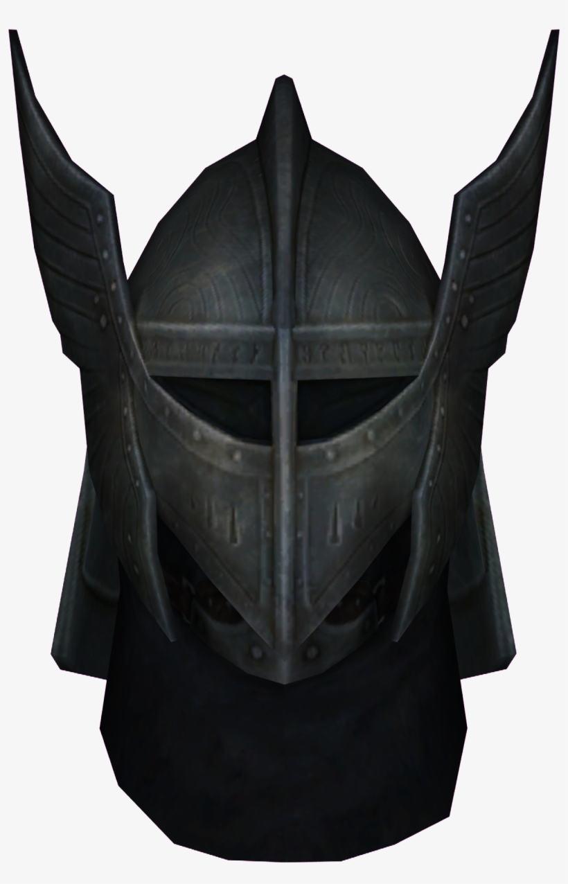 Steel Plate Helmet - Skyrim Helmets, transparent png #947661