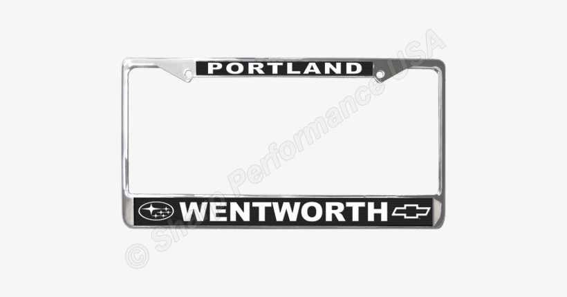 Custom Stainless Steel License Plate Frame 2 Hole Shown - Thread Is Worthless Without, transparent png #947743