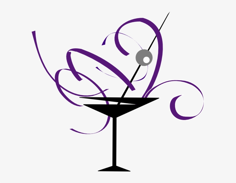 Martini Glass Cocktail Glass Clip Art Vector Free Clipart - Cocktail Glass Clip Art, transparent png #948607