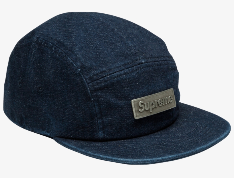 Supreme Metal Plate Camp Cap, transparent png #948682