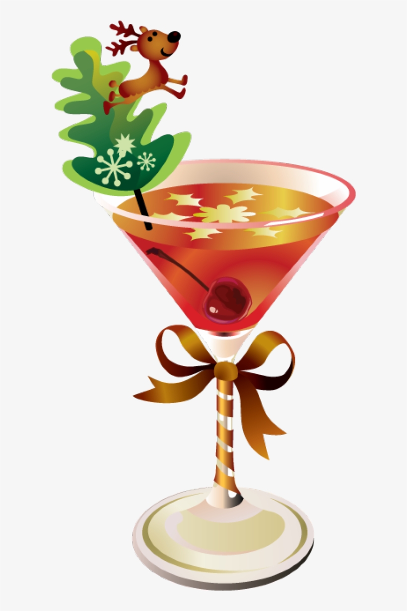 Clipart Of Drinks, Cocktail And 5 Candy - Martini Glass, transparent png #948921
