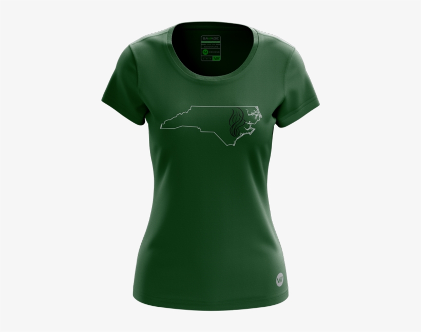 Unc-wilmington Seaweed Dark Jersey - T-shirt, transparent png #948922