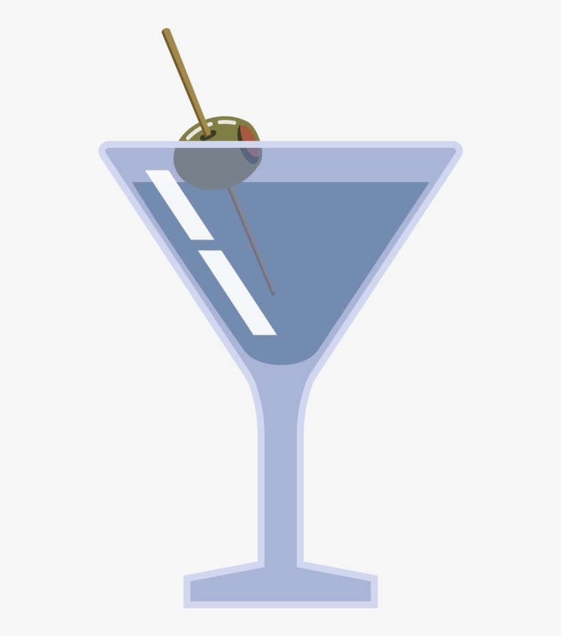 How To Set Use Martini With Olive Icon Png, transparent png #948992