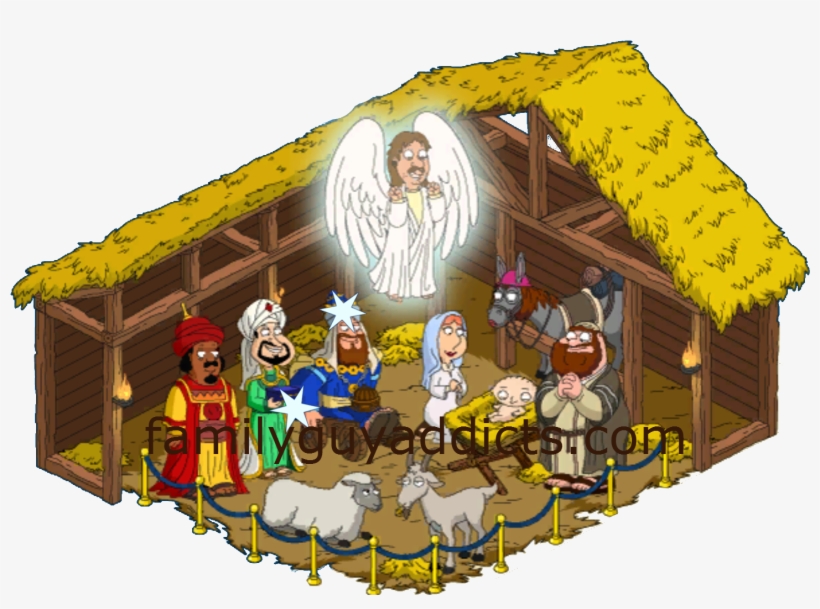 Clipart Royalty Free Where The Hell Nativity Scene - Family Guy Nativity Scene, transparent png #949018