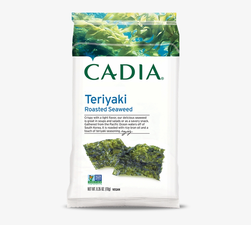 Crispy With A Light Flavor, Our Delicious Seaweed Is - Cadia Organic Chocolate Sandwich Cookie 10.5 Oz, transparent png #949367