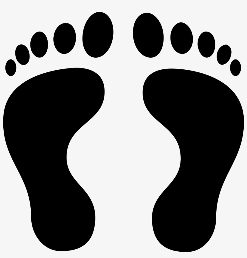 Footprint Icon Free Download - Footprint Vector, transparent png #949935