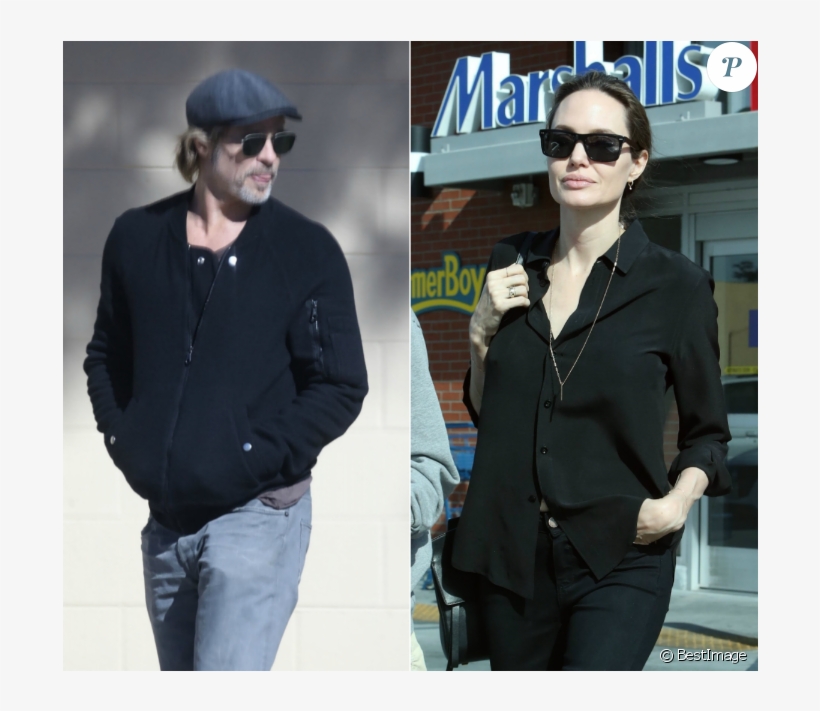 Angelina Jolie Et Brad Pitt - Brad Pitt Et Angelina Jolie 2019, transparent png #9400023