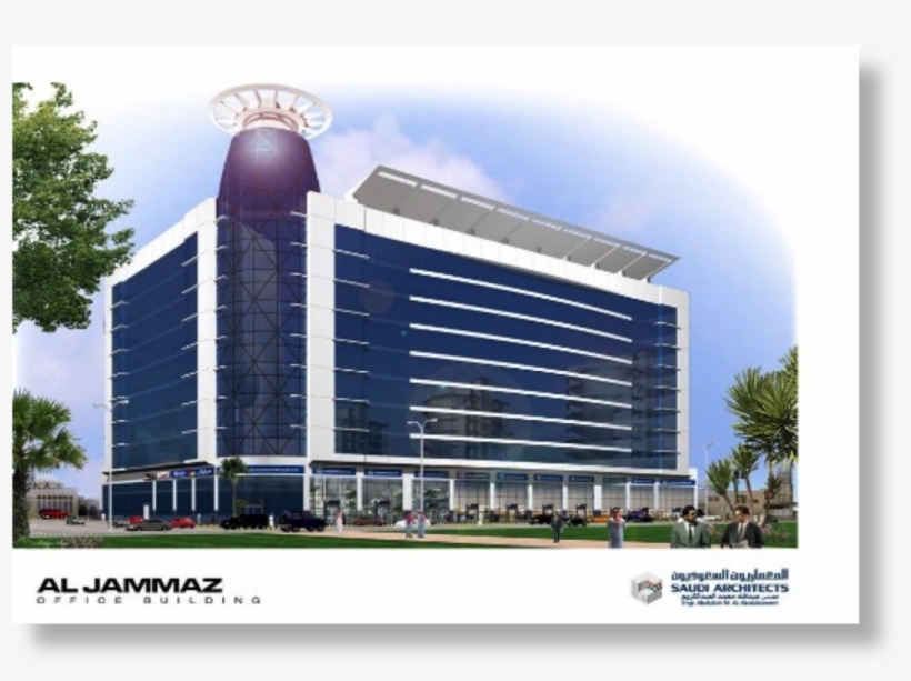 Al Jammaz Office Building - Commercial Building, transparent png #9400642