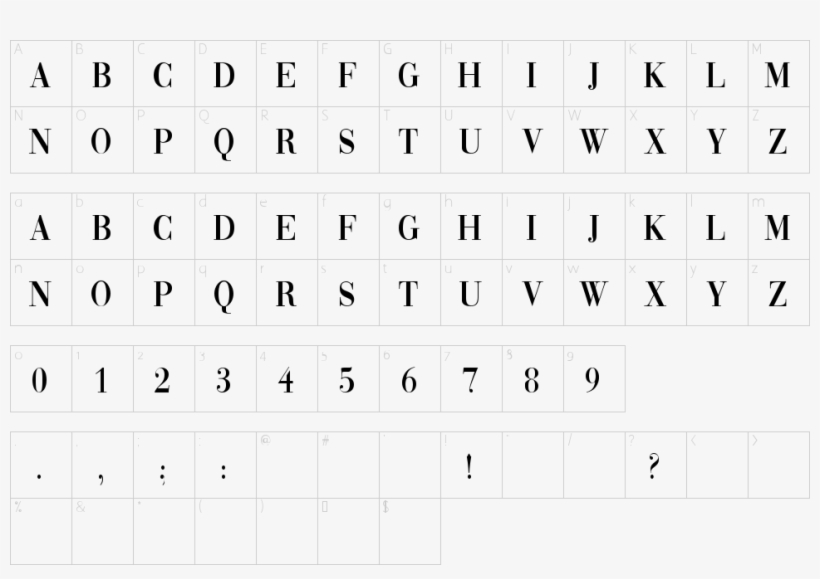 Character Map - Type Font L, transparent png #9402172
