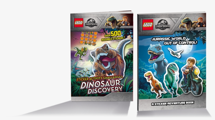 Brace Yourself For The Experience Of A Lifetime - Lego Jurassic World Sticker Book, transparent png #9402331
