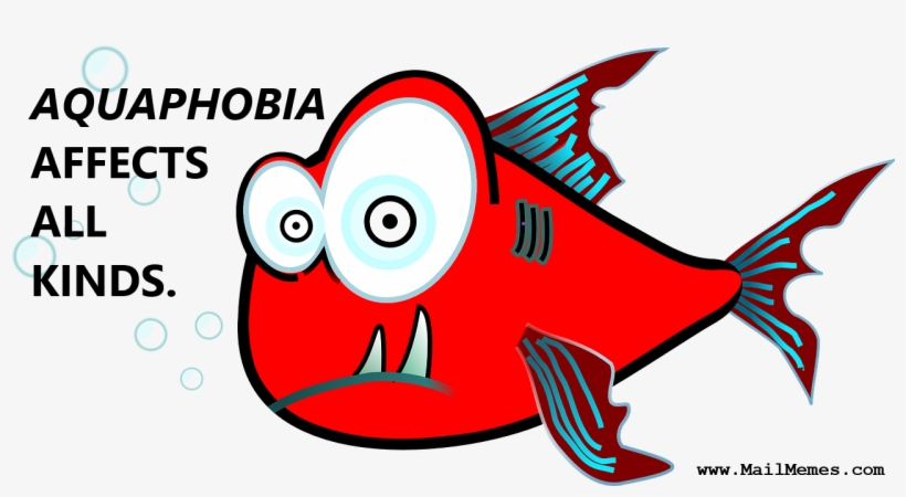Aquaphobia - Piranha Fish Clipart, transparent png #9402762