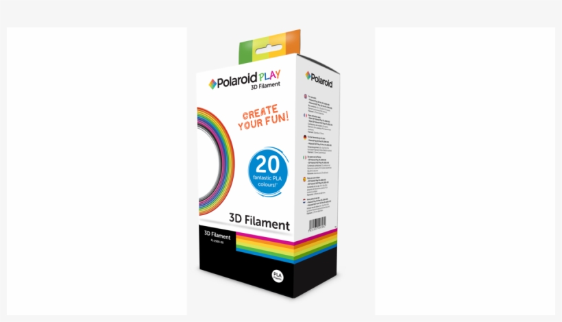 Polaroid3d Play 3d Pen Pla Filament Set Of 20, 1 Set - Gadget, transparent png #9403404