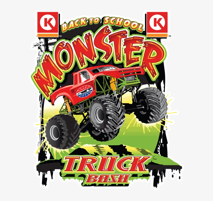Monster Truck Bash - Circle K Back To School Monster Truck Bash, transparent png #9404051