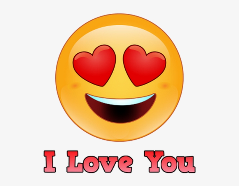 Emoji World I Love You - Smiley, transparent png #9404463