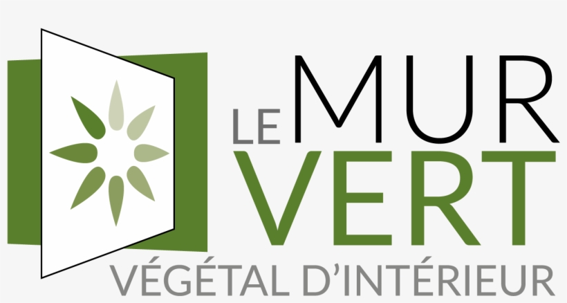 Green Wall Vegetalized In Plant Stabilized Natural - Graphic Design, transparent png #9404995