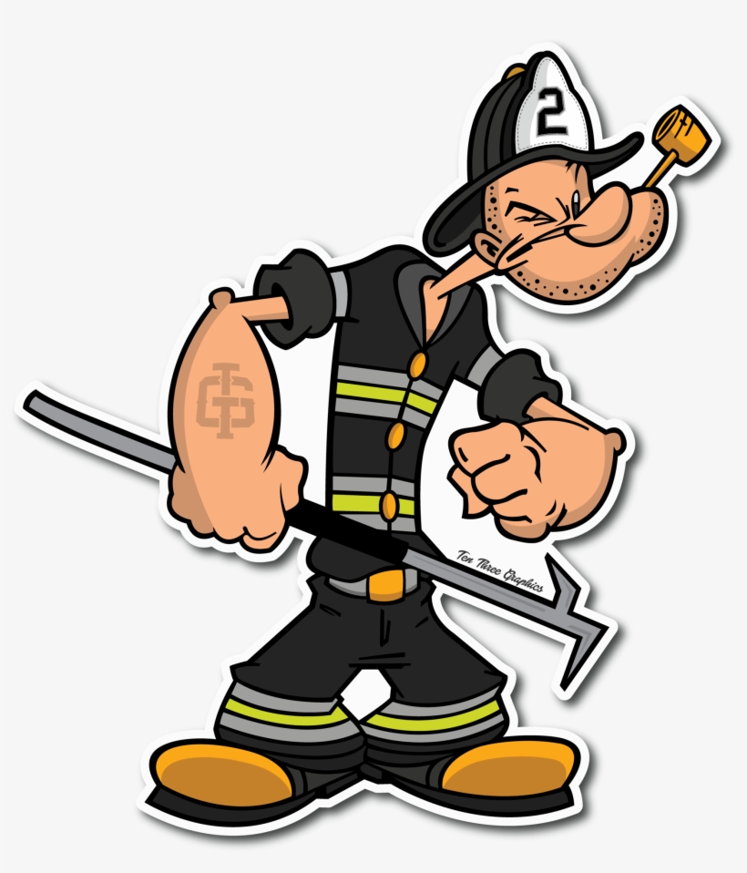 Old Man Firefighter Cartoon, transparent png #9405039