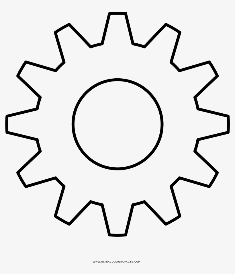 Cogwheel Coloring Page - Nfc Iet Logo Png, transparent png #9405247