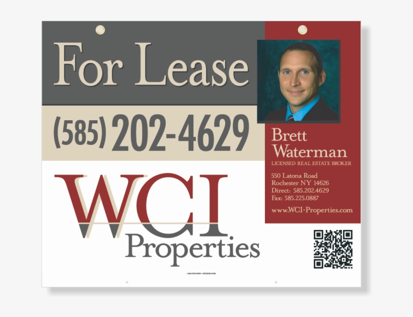 Independent Real Estate Hanging Sign Panels-24x30 Dg - Flyer, transparent png #9405340