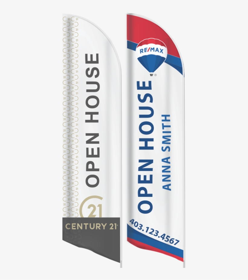 How To Use Feather Flag Banners For Your Real Estate - Open Access, transparent png #9405378