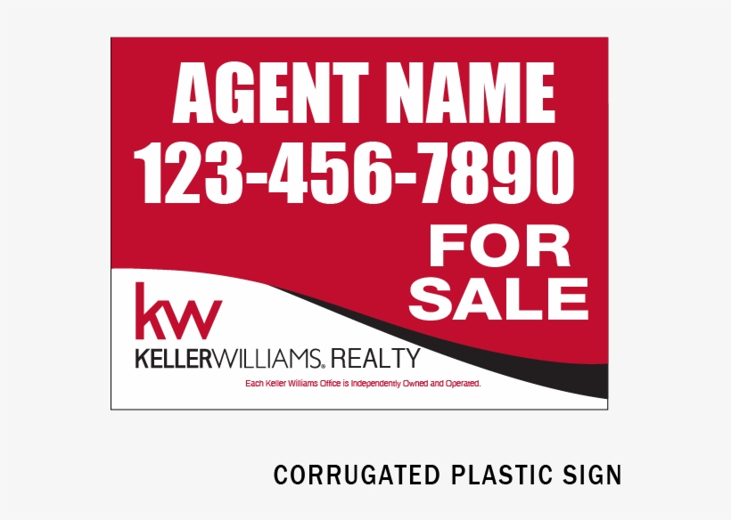 Real Estate Yard Sign - Graphic Design, transparent png #9405412