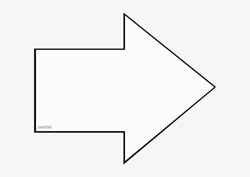 White Arrow - Monochrome, transparent png #9405729