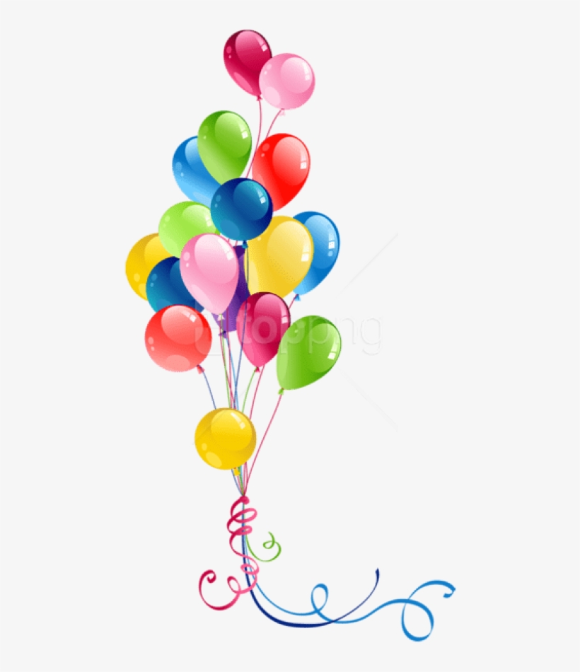 Free Png Download Transparent Bunch Balloons Png Images - Balloon Png Hd, transparent png #9406211