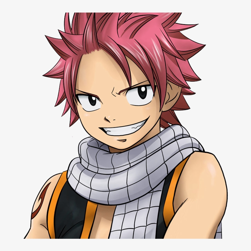 Anime Challenge Favourite Male Anime Character Png - Natsu From Fairy Tail, transparent png #9406843