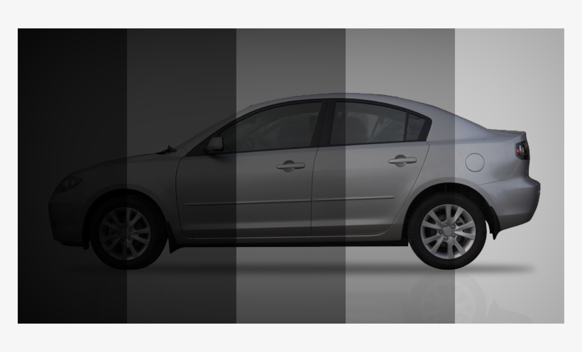 Car Glass Tinting - Car Tinted, transparent png #9406885