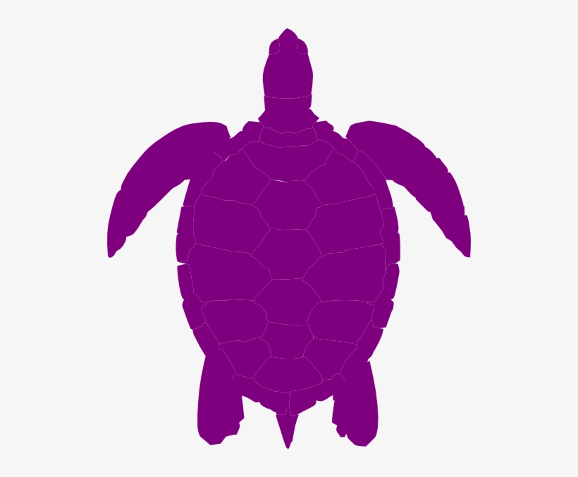 Sea Turtle Silhouette Vector, transparent png #9407470