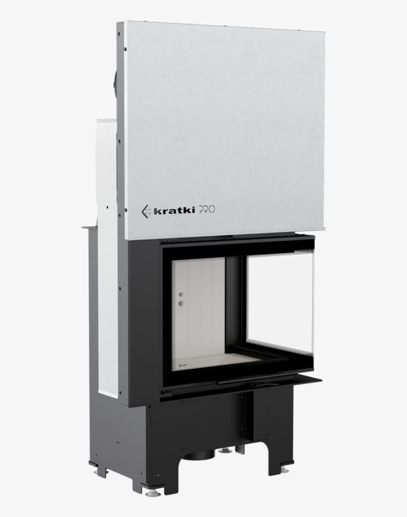 Fireplace Vn 610/430 Right Bs Guillotine - Fireplace, transparent png #9407948