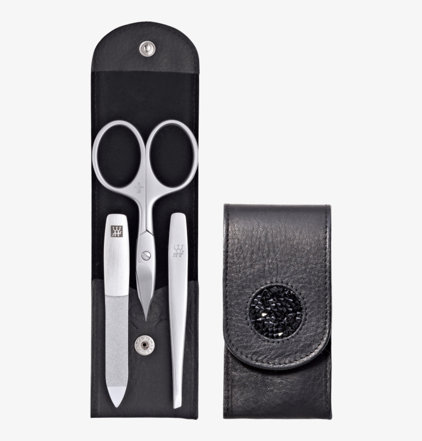 Crystal Badge 3 Piece Manicure Set - Zwilling Nagelnecessaire, transparent png #9408333