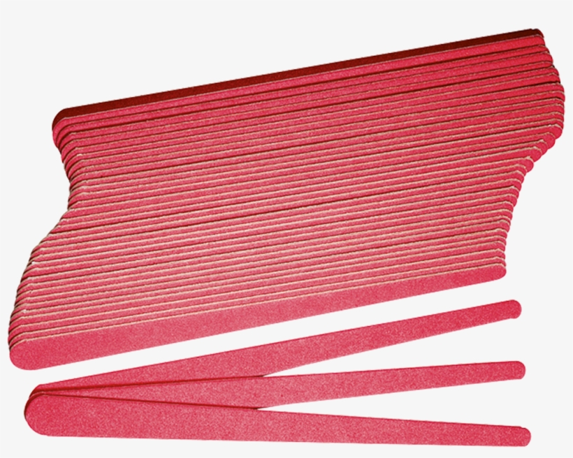 Professional Manicure Nail Files - Wood, transparent png #9408372