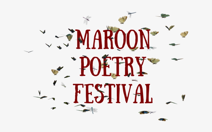 Maroon Poetry Festival Logo Block - Calligraphy, transparent png #9409065
