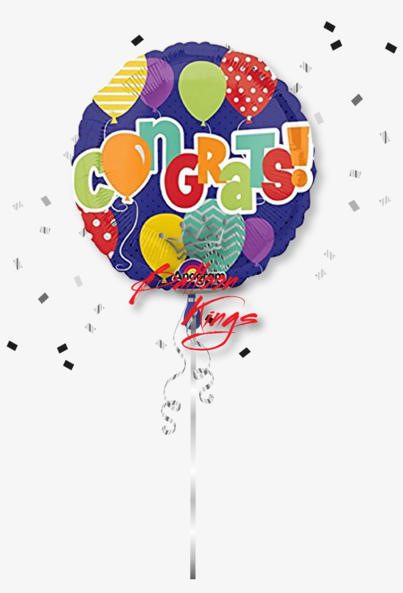Congrats Balloons - Get Well Soon Balloon Png, transparent png #9409249