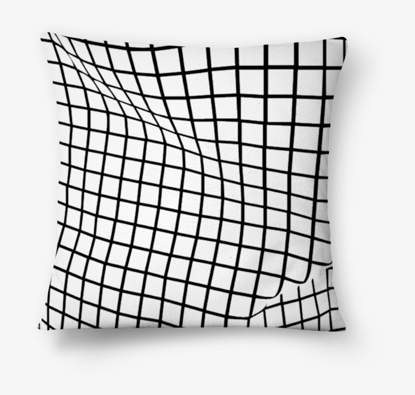 Almofada Grid Crooked De Wu Kim Mai Colab55 - Aesthetic Grid Png, transparent png #9409665