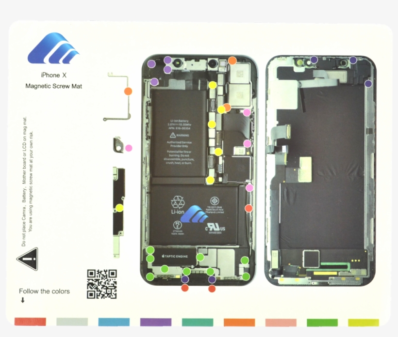 Rollover Image To Zoom - Magnetic Screw Mat Iphone 7, transparent png #9409767