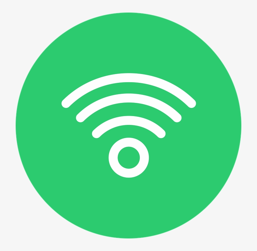 Wifi - Icon Wifi Green Png, transparent png #9409803