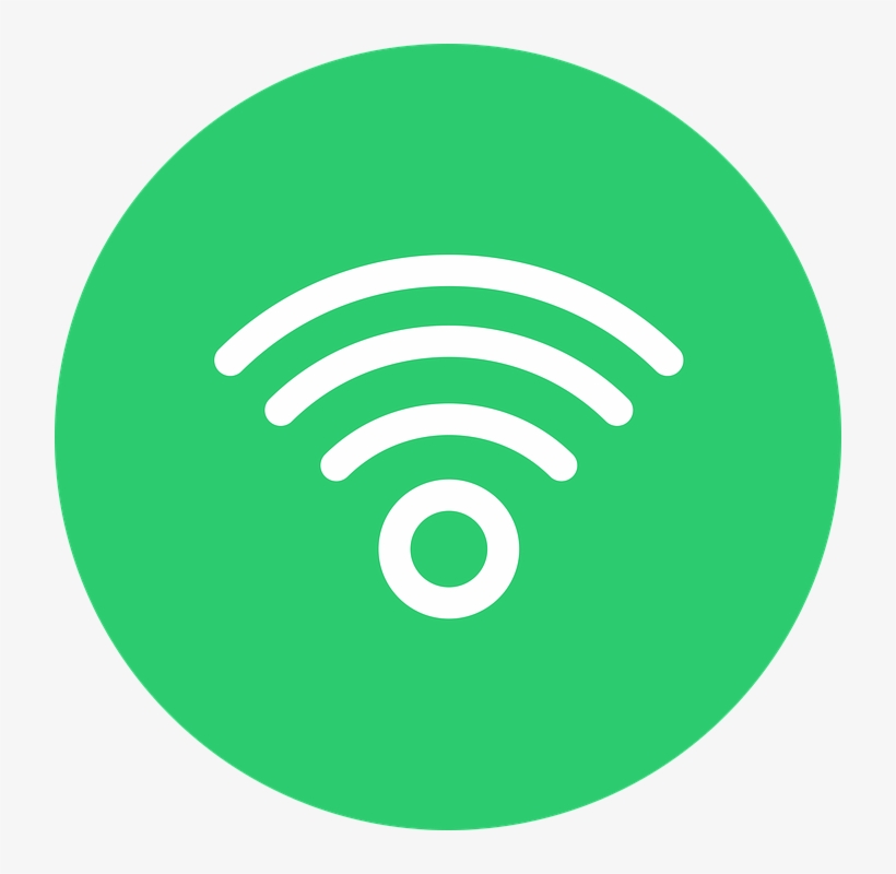 Wifi - Icon Wifi Green Png, transparent png #9409803