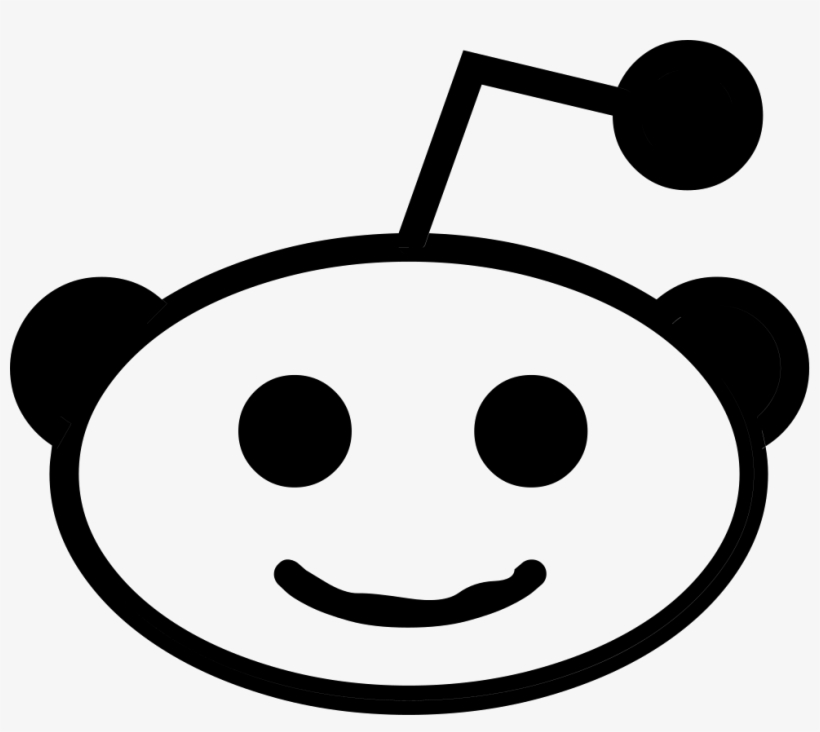 Reddit Social Logo Comments - Reddit Alien, transparent png #9409865