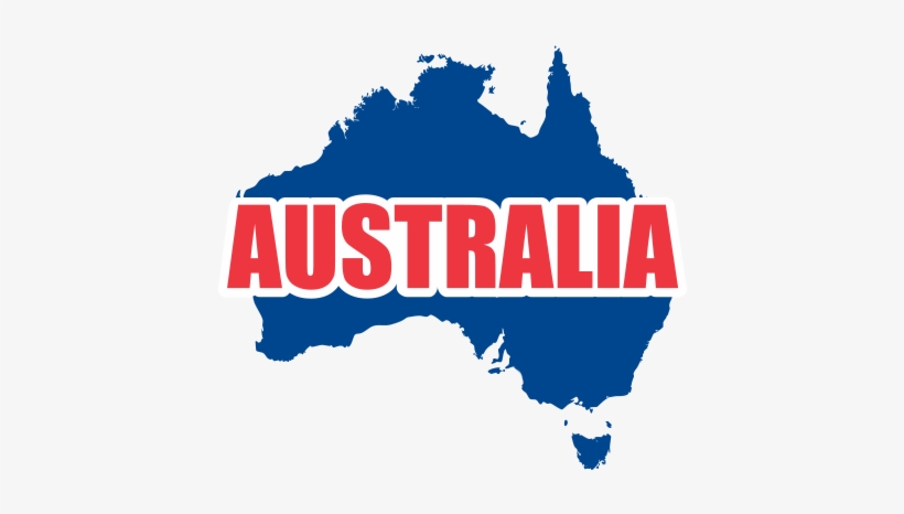 Australia Map Sign Vector And Png Free Download - Map Of Australia, transparent png #9410220
