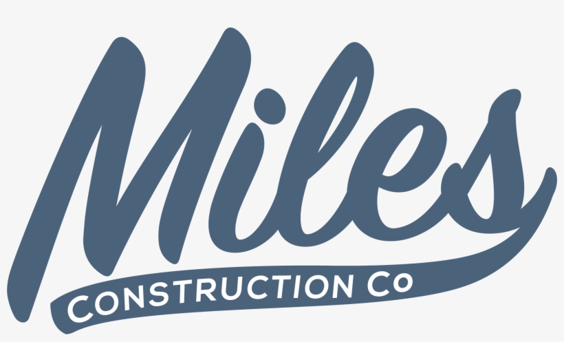 Miles Construction Co - Calligraphy, transparent png #9410496